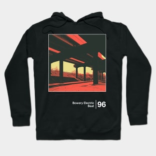 Bowery Electric - Minimal Style Graphic Artwork Hoodie